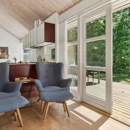 펜션 Rubinsoen Skovhuse *